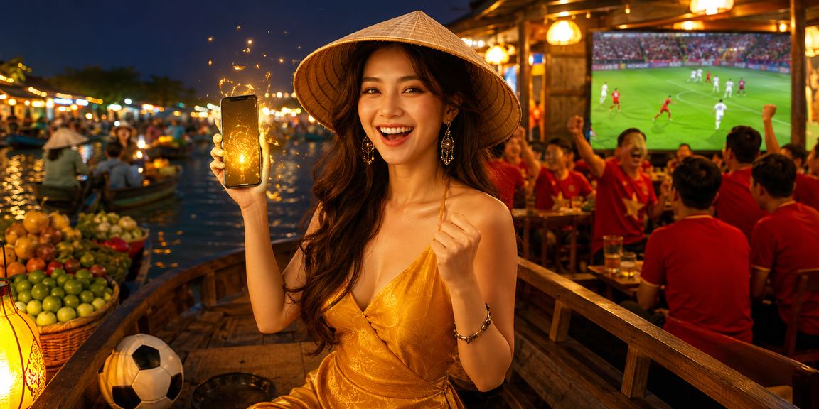 Chợ đêm Cần Thơ sôi động – người hâm mộ bóng đá đặt cược V.League qua điện thoại buổi tối